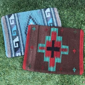 Santa Fe woven pillow covers